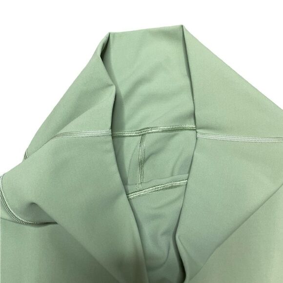 LULULEMON Wunder Under High Rise Tight 28" Vista Green Size 8 - Picture 6 of 9